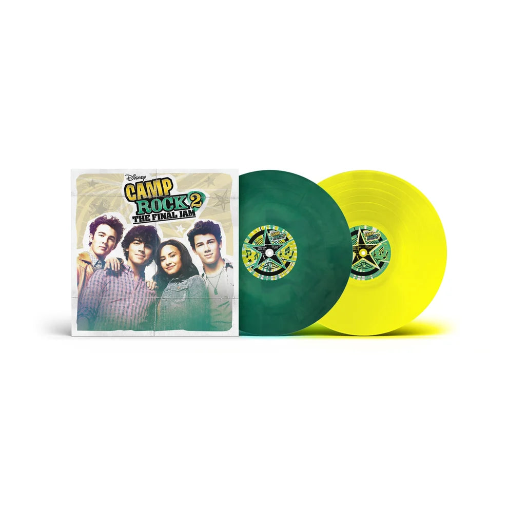 Camp Rock 2: The Final Jam - Vinilo (Color Verde/Amarillo 2LP)