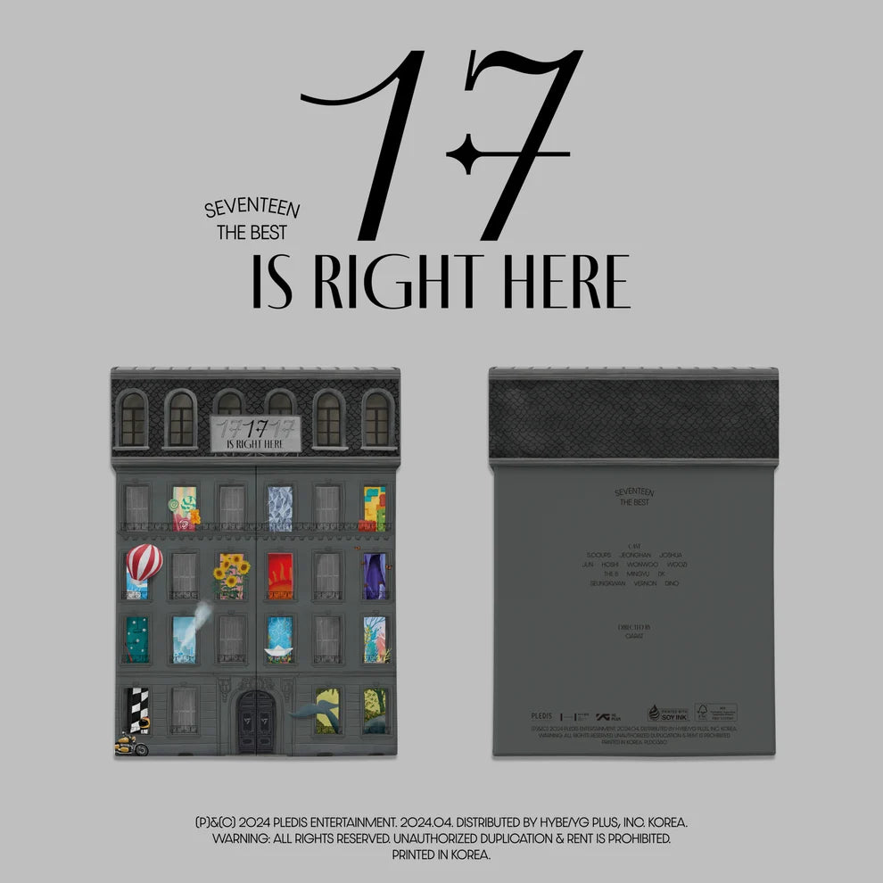 SEVENTEEN BEST ALBUM '17 IS RIGHT HERE' (HERE Ver.) - CD (2CD)