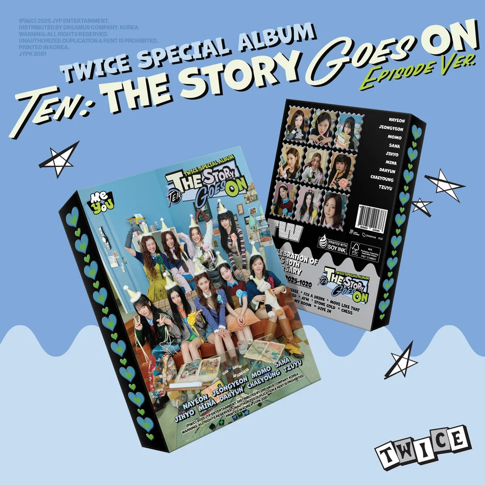 TEN: The Story Goes On (Cast Ver.) - CD