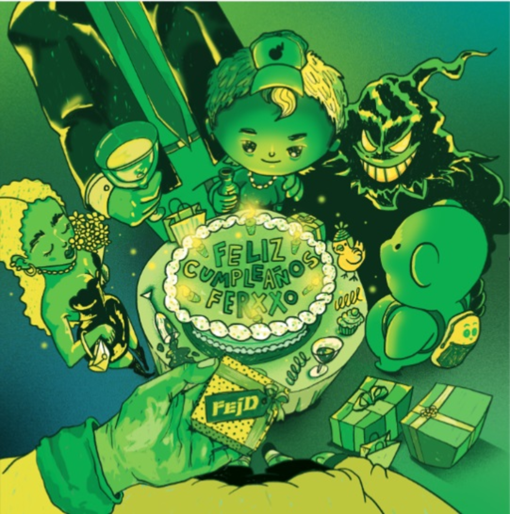 FELIZ CUMPLEAÑOS FERXXO TE PIRATEAMOS EL ÁLBUM - Vinilo (Color Verde)