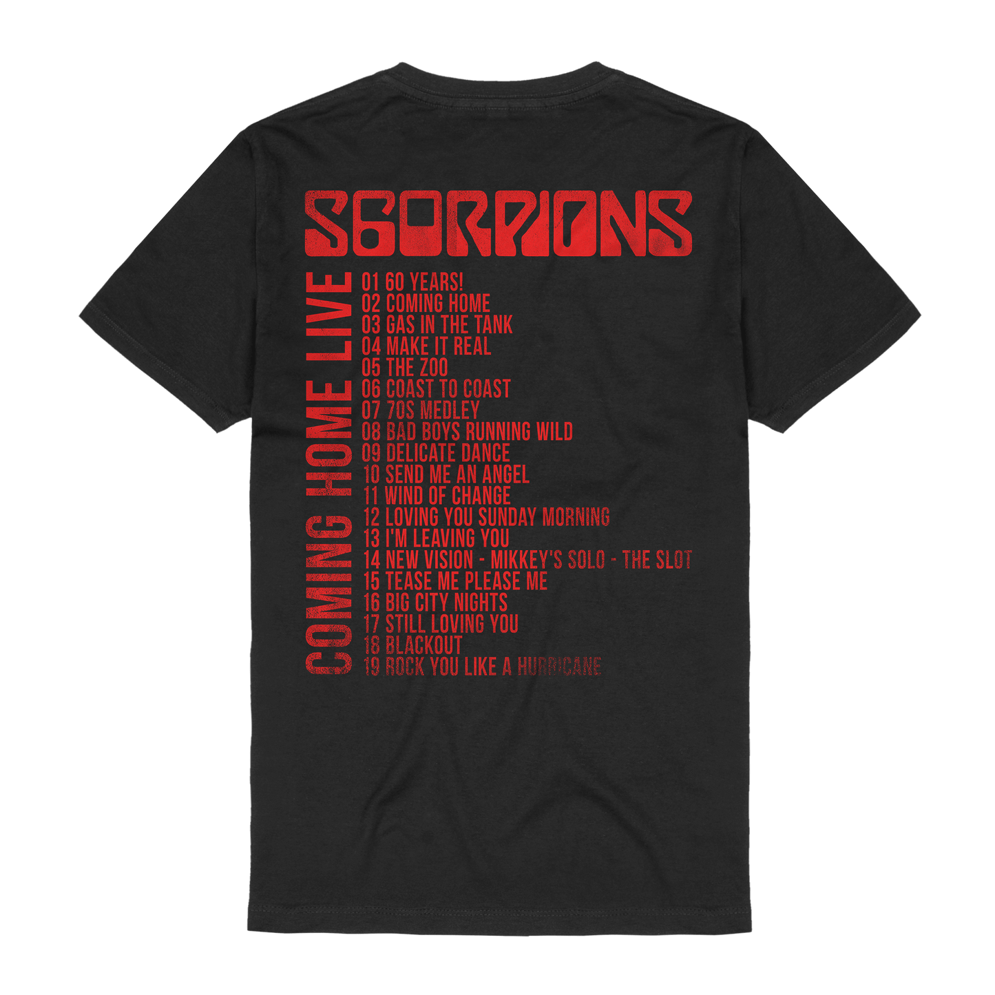 Camiseta Coming Home Live 02