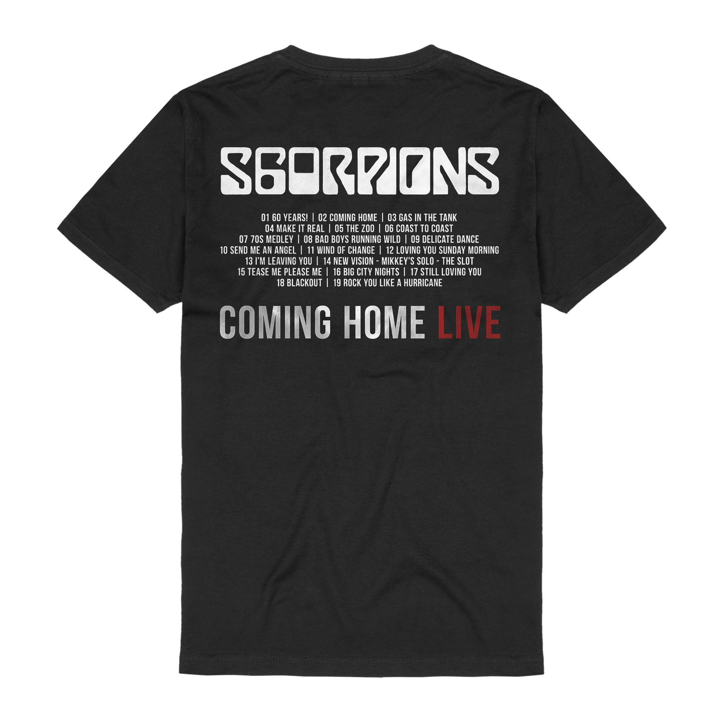 Camiseta Coming Home Live 04