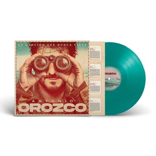 La Canción Que Nunca Viste - Vinilo (Edición Firmada Color Aguamarina Translúcido)