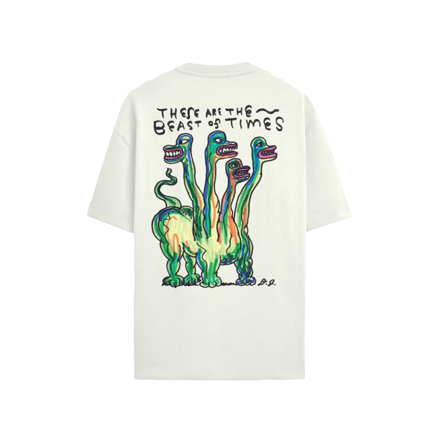 Camiseta Off WHITE Beast of times