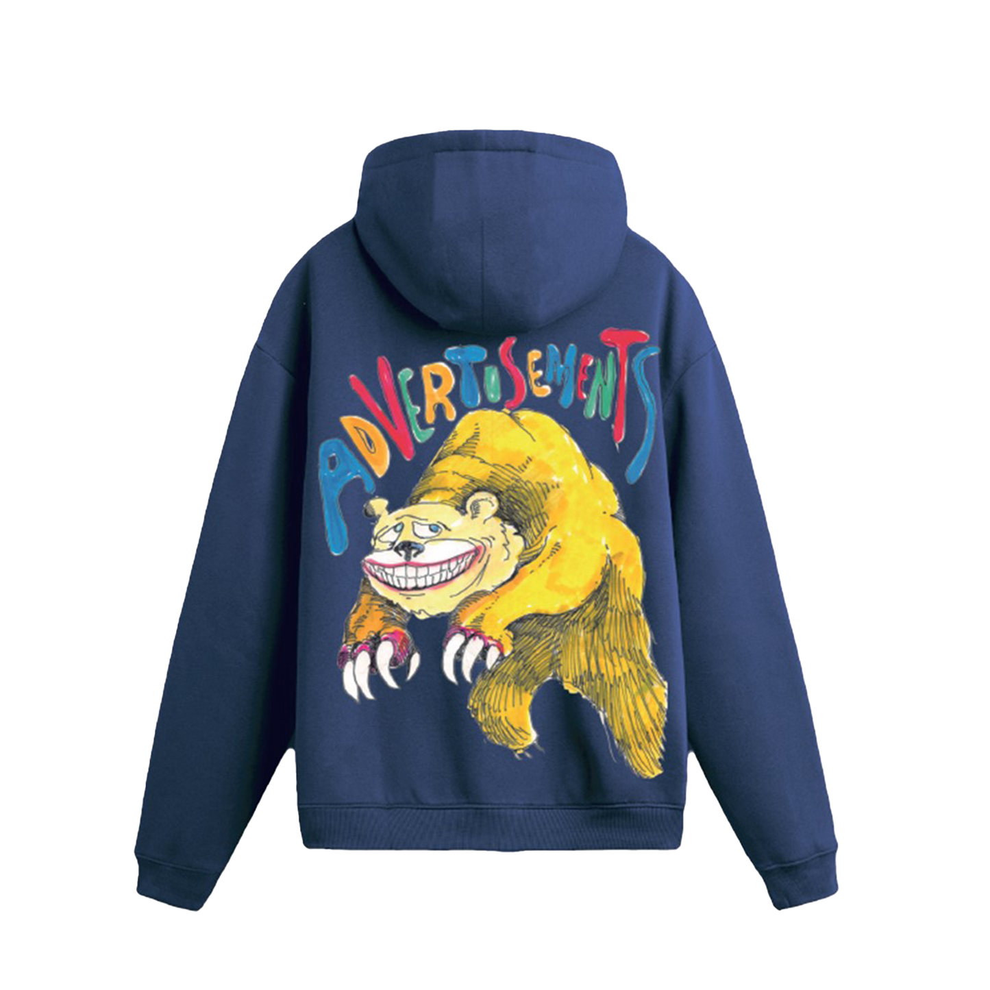 Hoodie navy advertisement