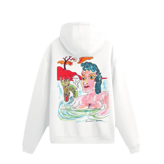 Hoodie Blanca Blue Denom