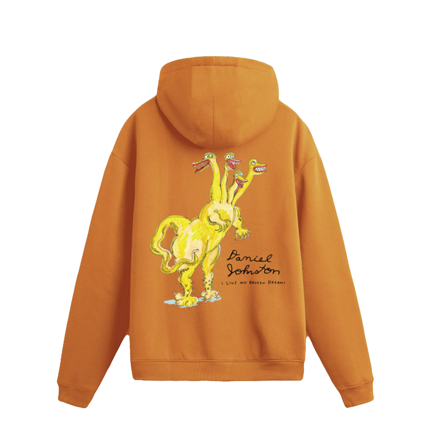 Hoodie Naranja Money Duck