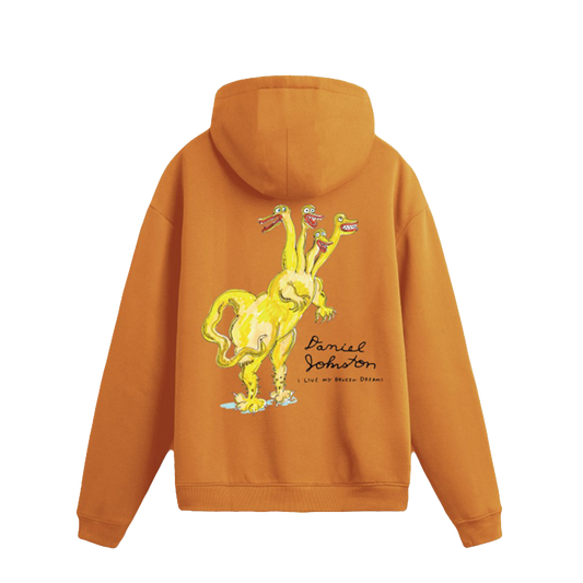 Hoodie Naranja Money Duck