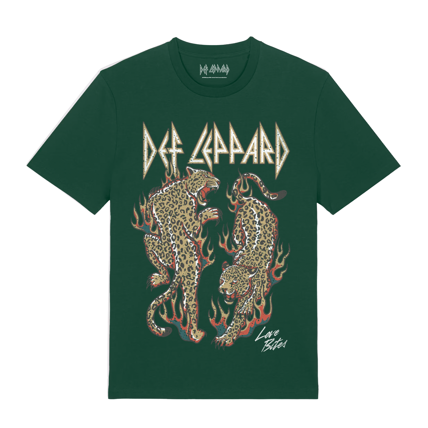 Camiseta Def Leppard Love Bites