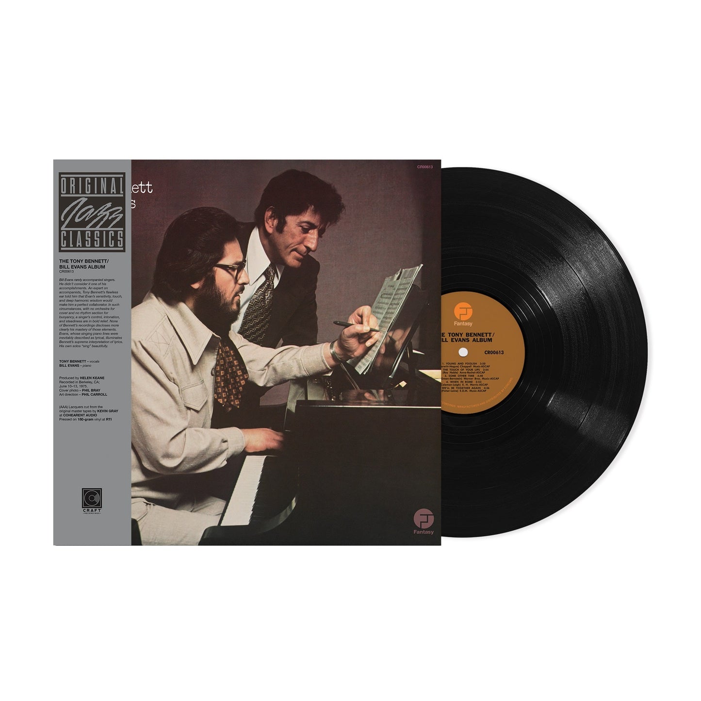 The Tony Bennett Bill Evans Album (Craft OJC Series) - Vinilo