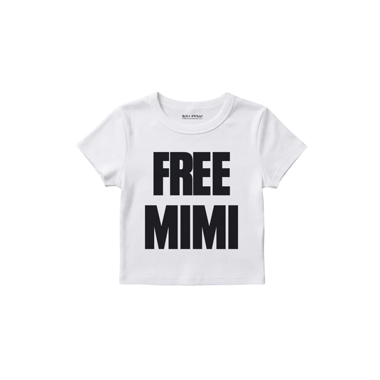 Baby tee "Free Mimi"