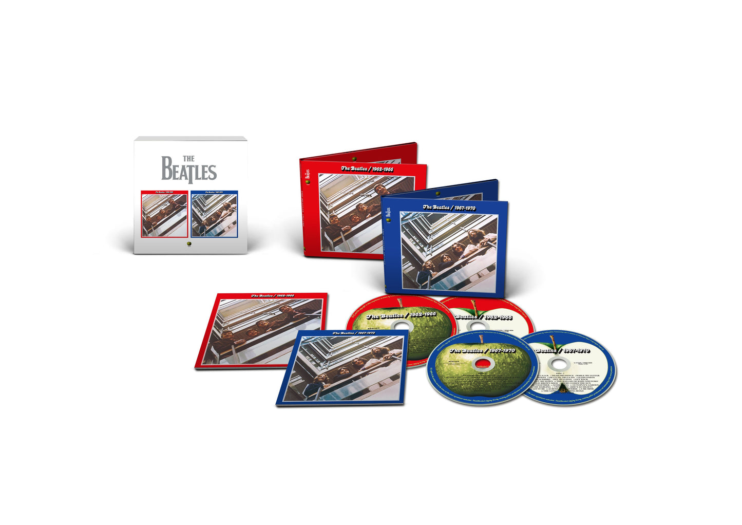 The Beatles 1962-1966 & The Beatles 1967-1970 (2023 Limited Edition) - Box Set (4CD)