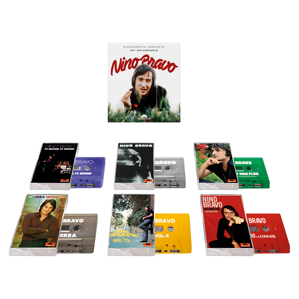 Discografía Completa. 80 Aniversario - Box Set (6 Cassettes)