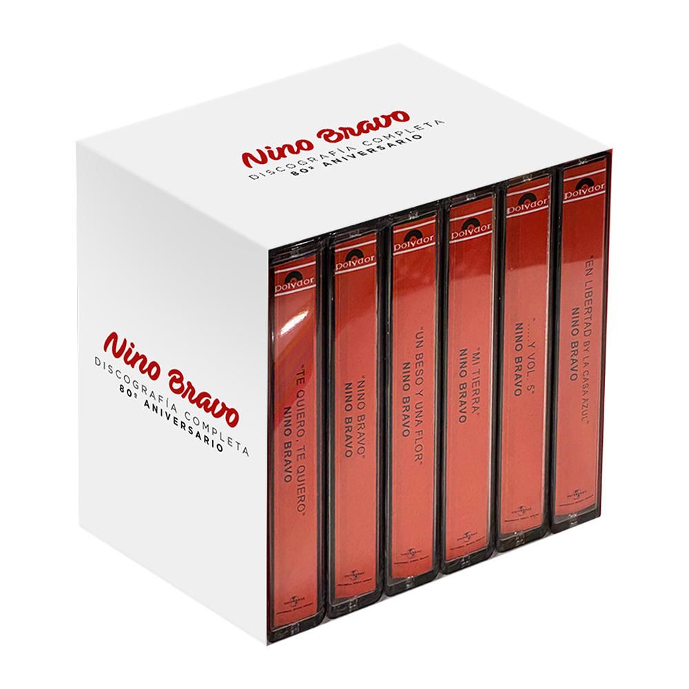 Discografía Completa. 80 Aniversario - Box Set (6 Cassettes)
