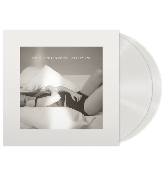 THE TORTURED POETS DEPARTMENT + BONUS TRACK " THE MANUSCRIPT" - VINILO (COLOR BLANCO FANTASMA 2LP)