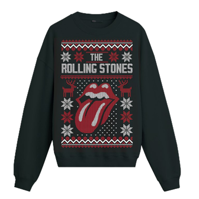 CHRISTMAS SWEATSHIRT – THE ROLLING STONES